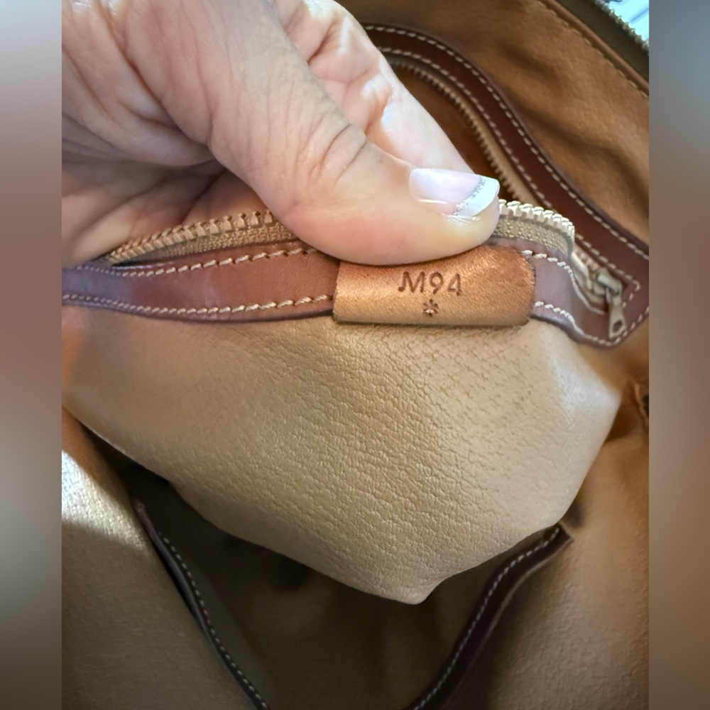 Celine Macadam Canvas Shoulder Bag Vintage, Leather Trim - Picture 14 of 14